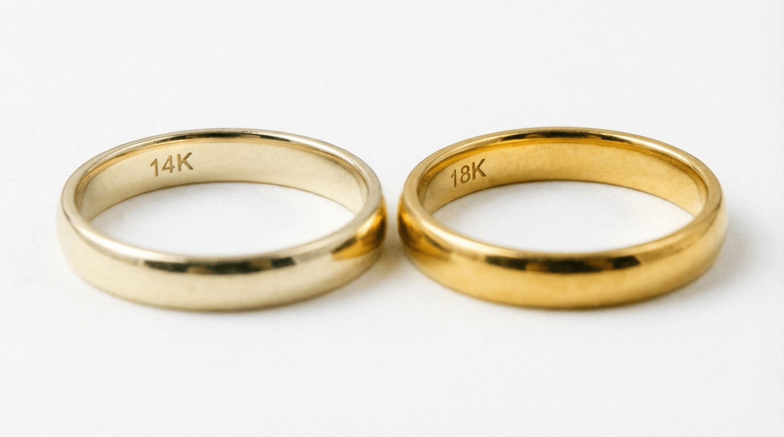 Difference Between 14K and 18K Gold