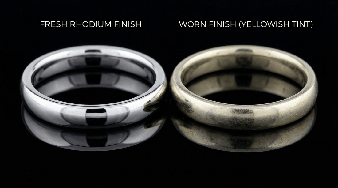 Why is My White Gold Ring Turning Yellow?