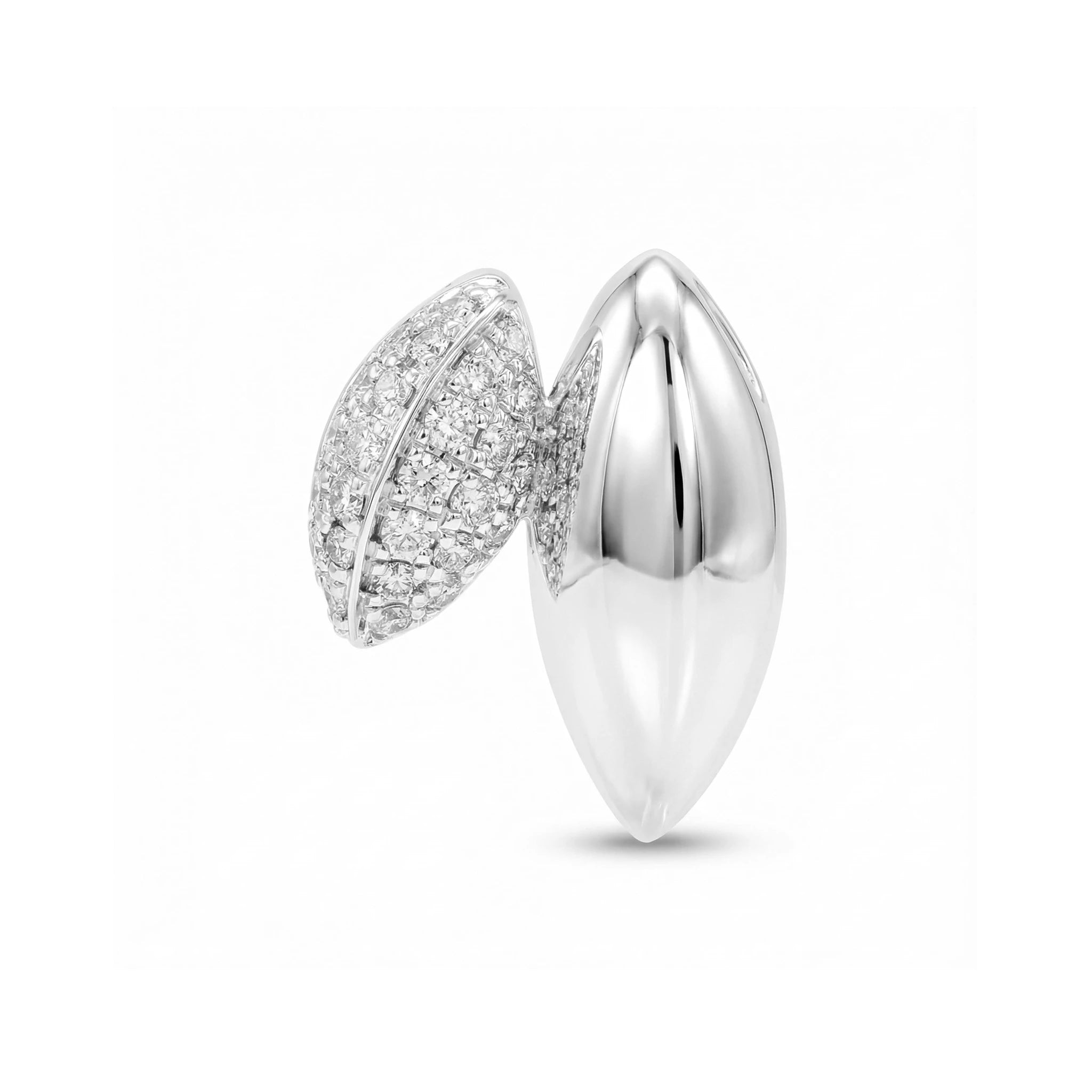 14K Yellow Gold Olives Diamond Pendant